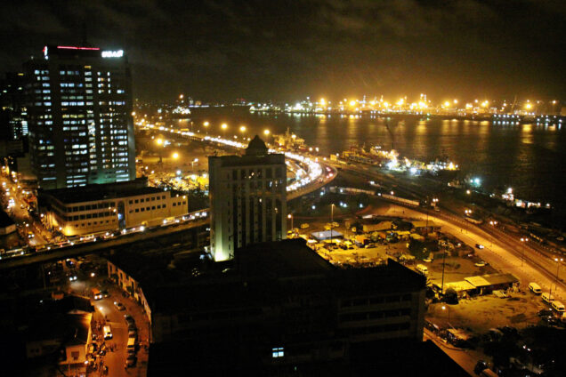 LAGOS AT NIGHT