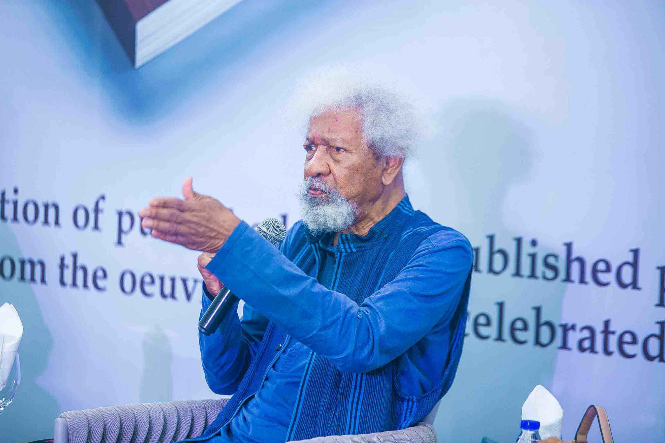 Among all living Nobel laureates – Wole Soyinka has no equal in taking on the toxic social media, particularly in his own country, Nigeria.