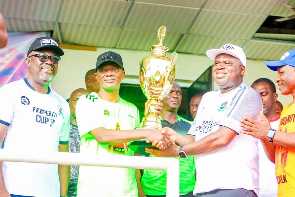 NFF President, Eguavoen, Alu, others storm Yenagoa for Prosperity Cup