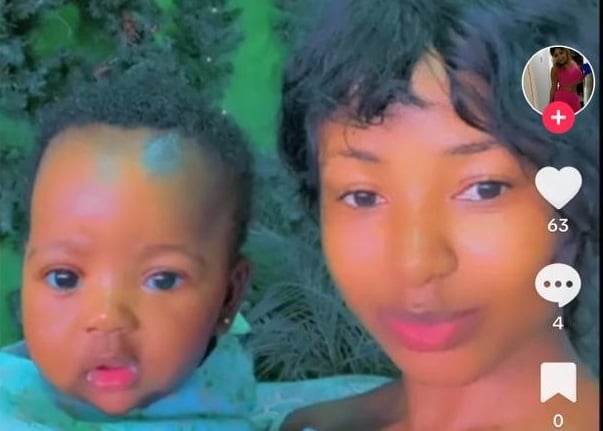 Sally Akosua claims to have baby for Davido