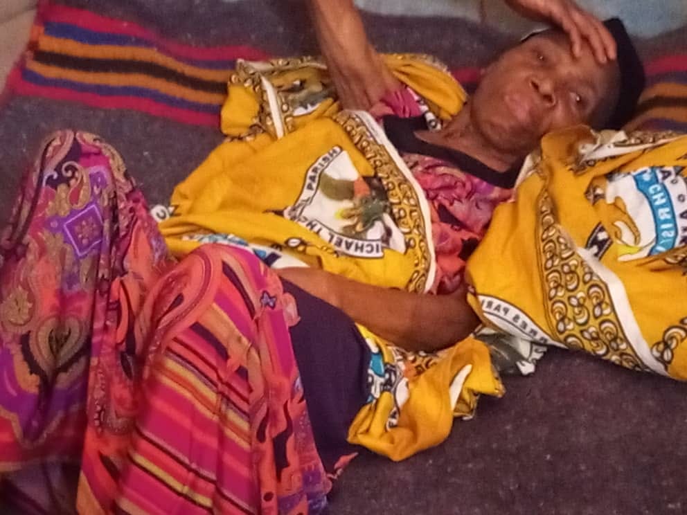 Theresa Nwaokaka., the 75 year-old woman beaten by her daughter