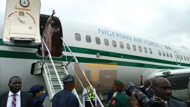 Moment Tinubu departed Kenya for Nigeria Photos P.M. News