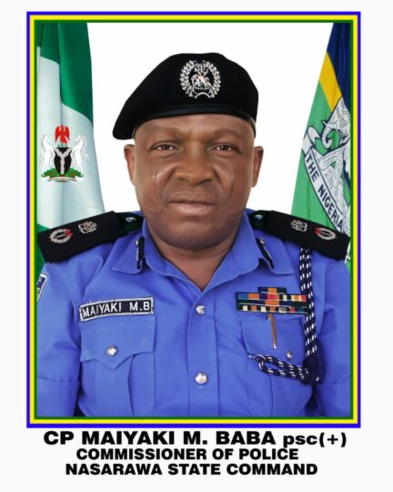 Nasarawa Commissioner of Police, Maiyaki Baba