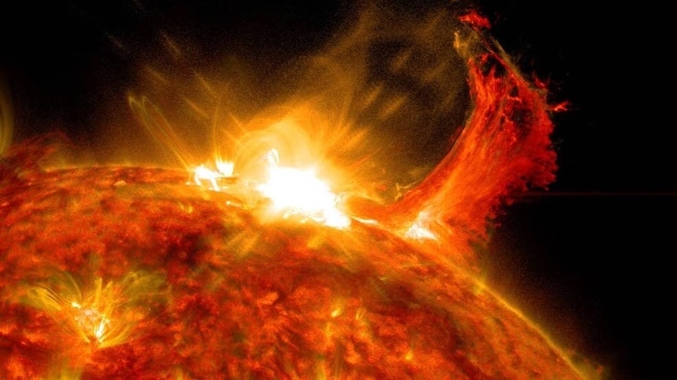 Solar flare activity that may disrupt communication expected today P