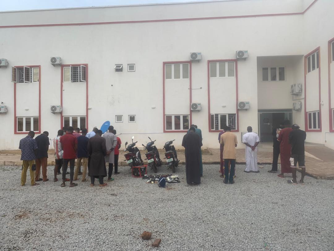 EFCC cracks 23 suspected internet fraudsters in Sokoto