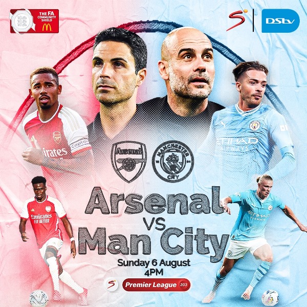 Manchester City to take on Arsenal Sunday