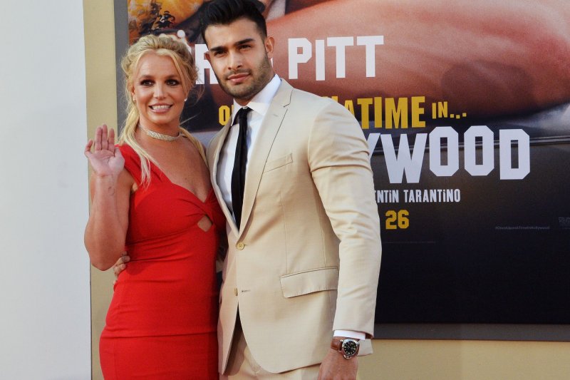 Britney Spears and Sam Asghari