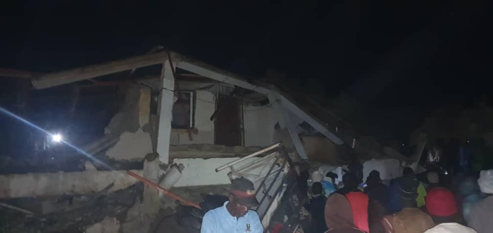 Many trapped as two-storey plaza collapses In Abuja