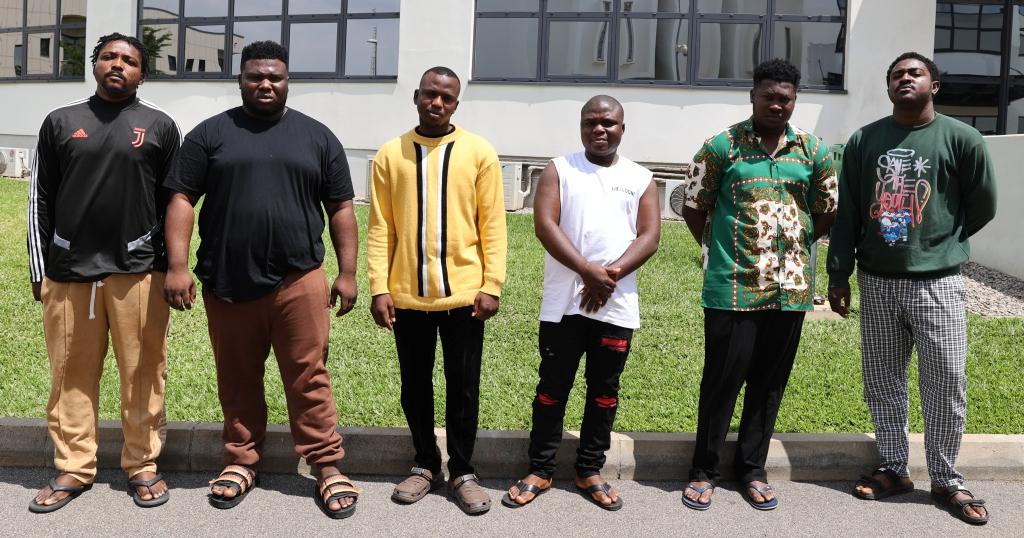 Faces, names of internet fraudsters arrested in Abuja