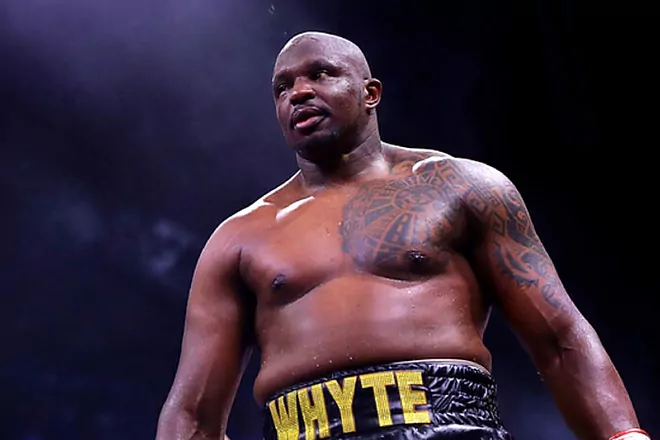 Dillian Whyte devastated his fight with Joshua cancelled