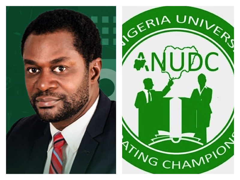 Dr Chukwudi Victor Odoeme chairman of LOC for the National Universities Debate championship
