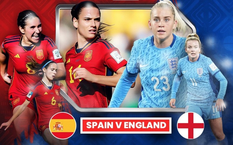 England play Spain in World Cup final