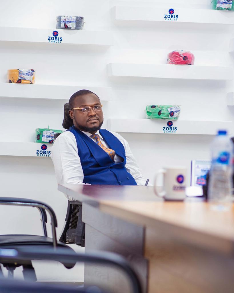 John Ezeobi, the CEO of Zobis Electrical Wires and Cables