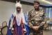 Ex-Emir Sanusi with Niger Junta leader Tchiani