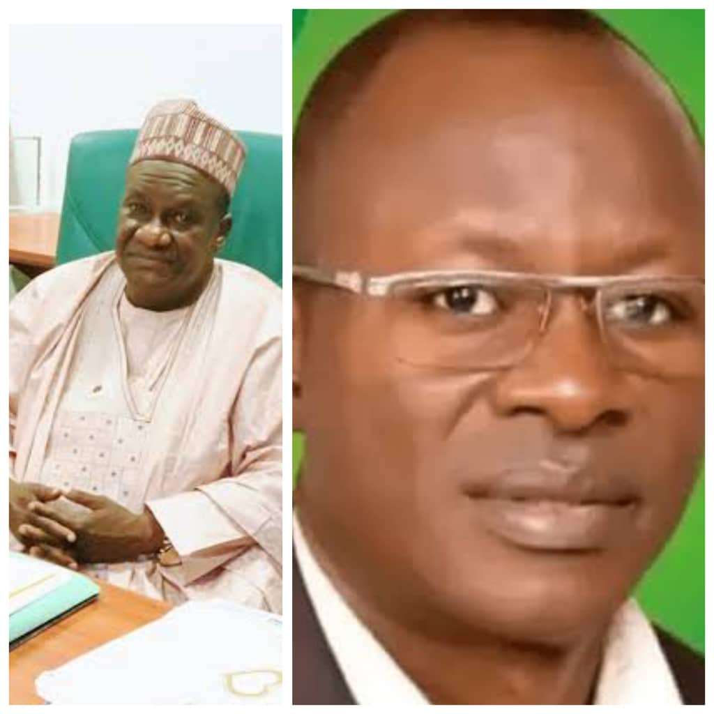 Gideon Gwani and Donatus Mathew