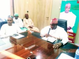 Doguwa, Kano Education Commissioner meeting with contractors
