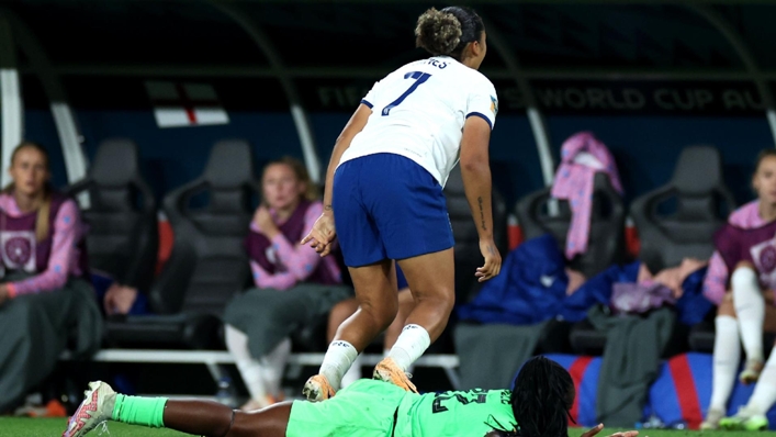 England stars rally round Lauren James after 'moment of madness' against Nigeria's Alozie