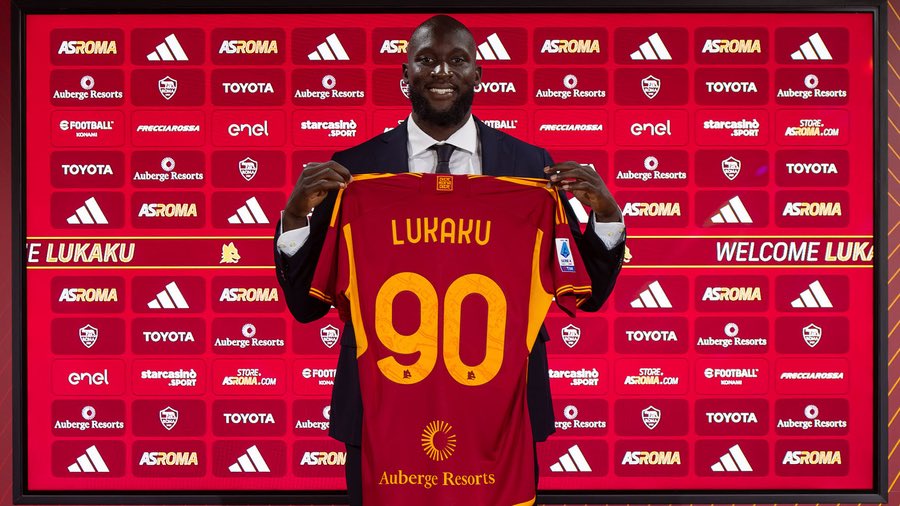 Romelu Lukaku joins AS Roma