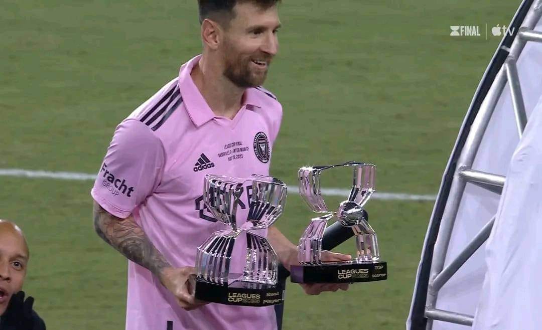 Messi wins first trophy with Inter Miami