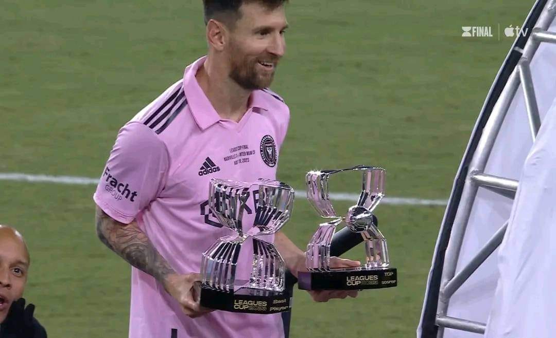 Leagues Cup Final: Lionel Messi Lands His 44th Career Trophy As Inter Miami Beats Nashville On Penalties - In Pics