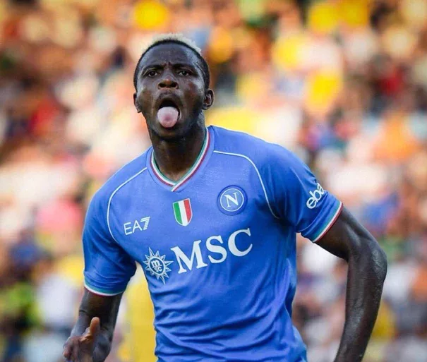 Victor Osimhen scores his 100th career club goal