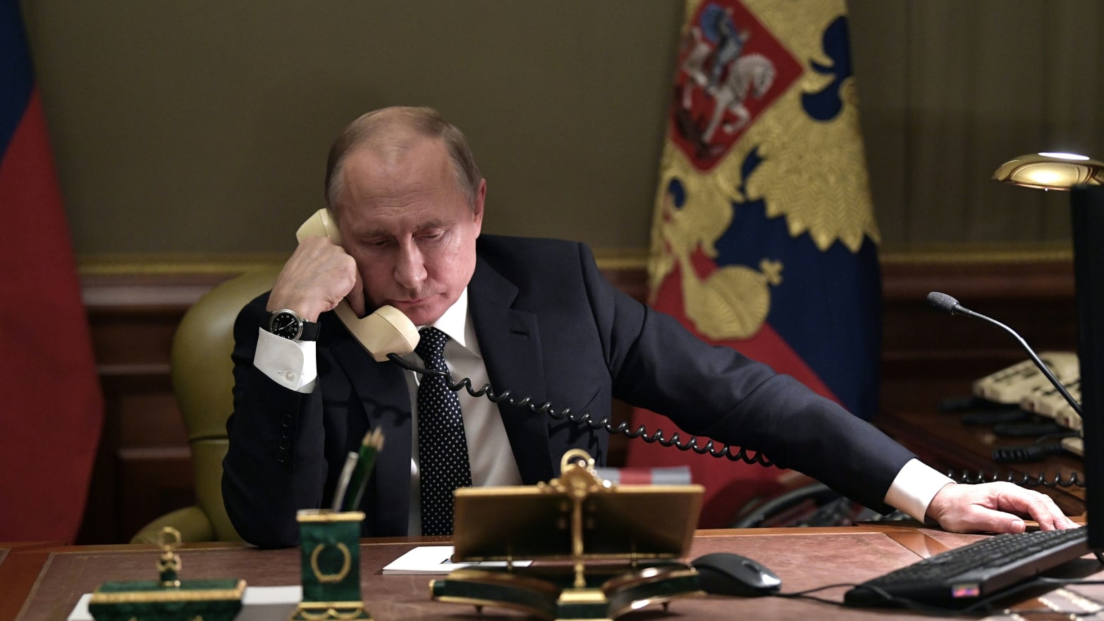 President Putin phones interim president of Mali
