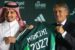 Roberto Mancini new coach of Saudi Arabia, right