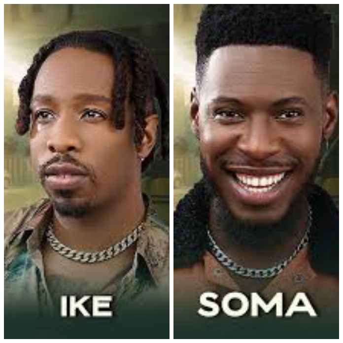Big Brother has issued a strike each to Ike and Soma. Ike was issued a strike for vandalizing his fellow housemate Ilebaye's clothes and thrashing them across the toilet floor on Friday morning. while Soma got his for harassing Angel, a fellow housemate and displaying utter disrespect to Big Brother by flipping his finger at the camera.