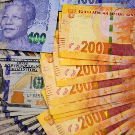 South African rand gains against weak U.S. dollar - P.M. News