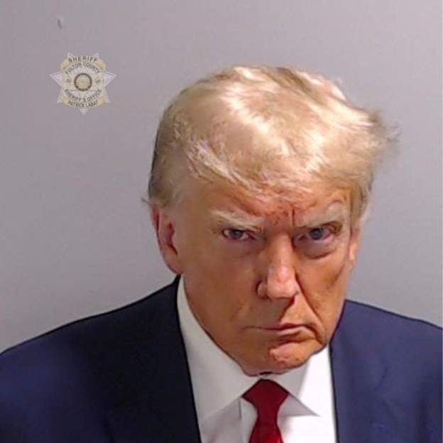 Trump's mugshot