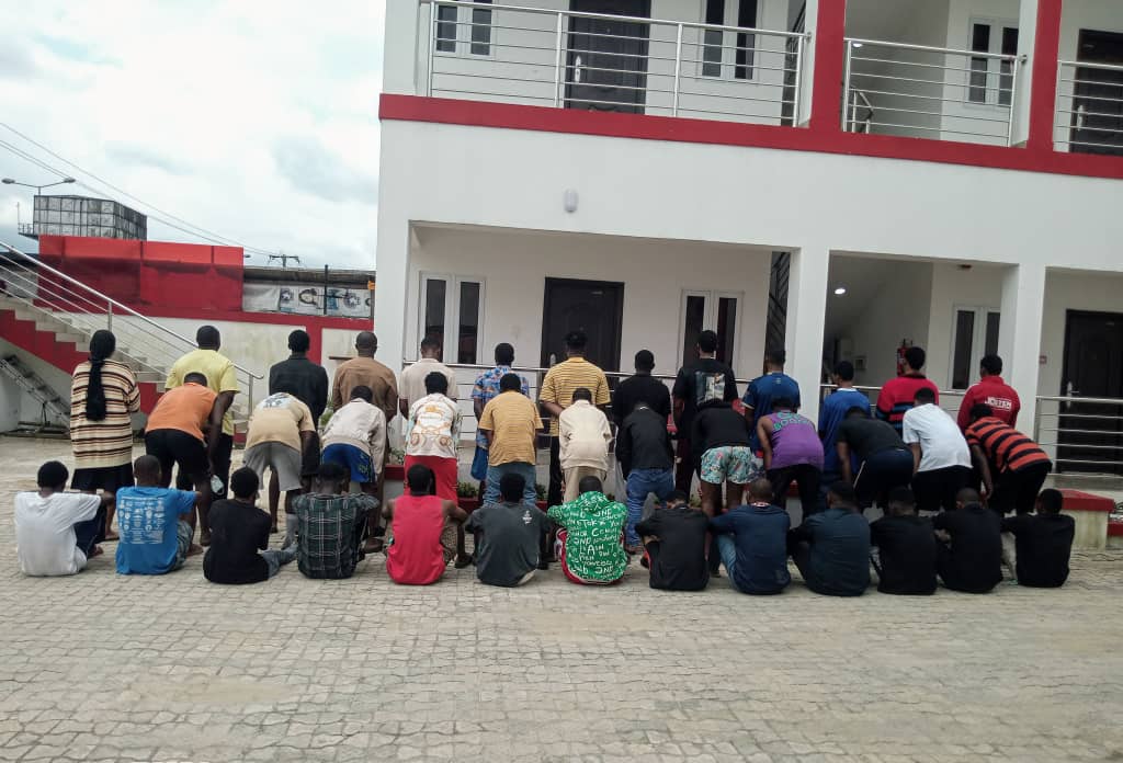 Efcc Releases Names Of 38 Internet Fraudsters Arrested In Port Harcourt Pm News 2283