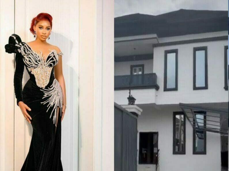 Yetunde Barnabas gets house gift from husband