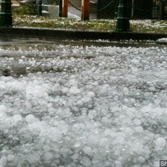 hailstones