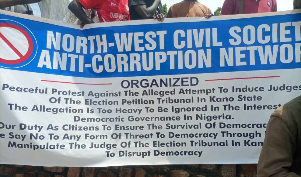 CSOs writes President Bola Tinubu over alleged attempt to thwart the justice at the Kano State Election Petition Tribunal through bribery.