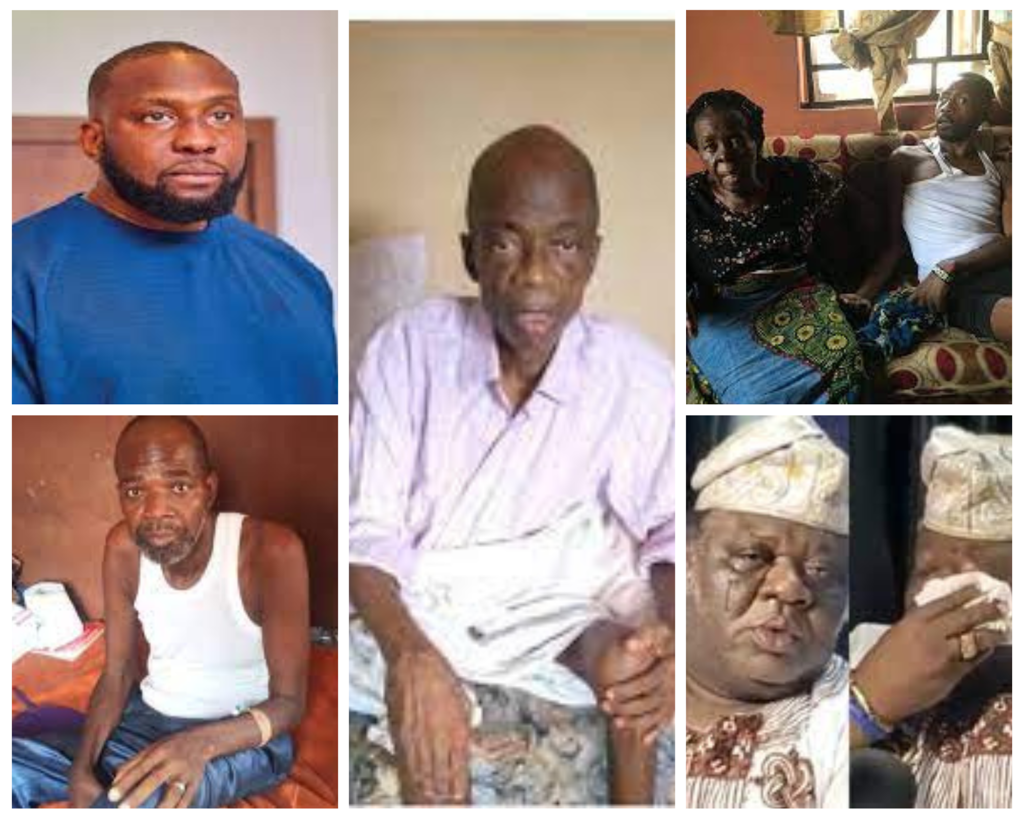 5 Nollywood stars suffering amid fame