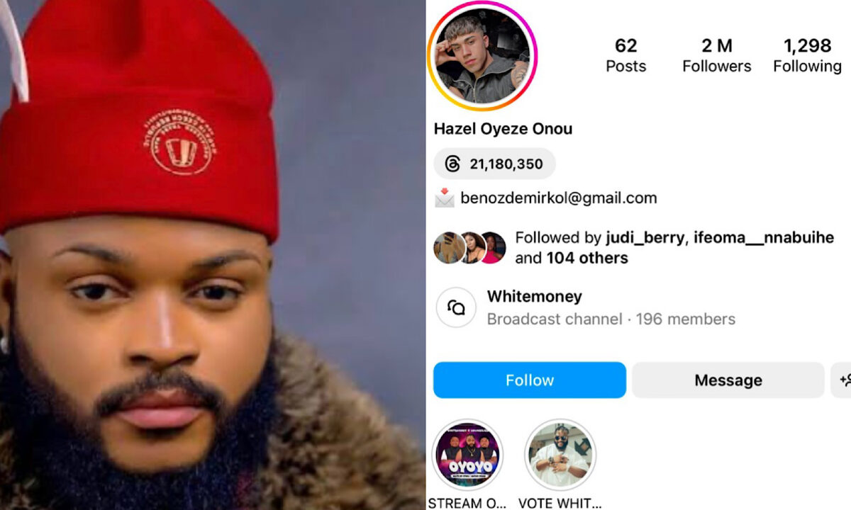 Whitemoney’s instagram account hacked for the second time in one month