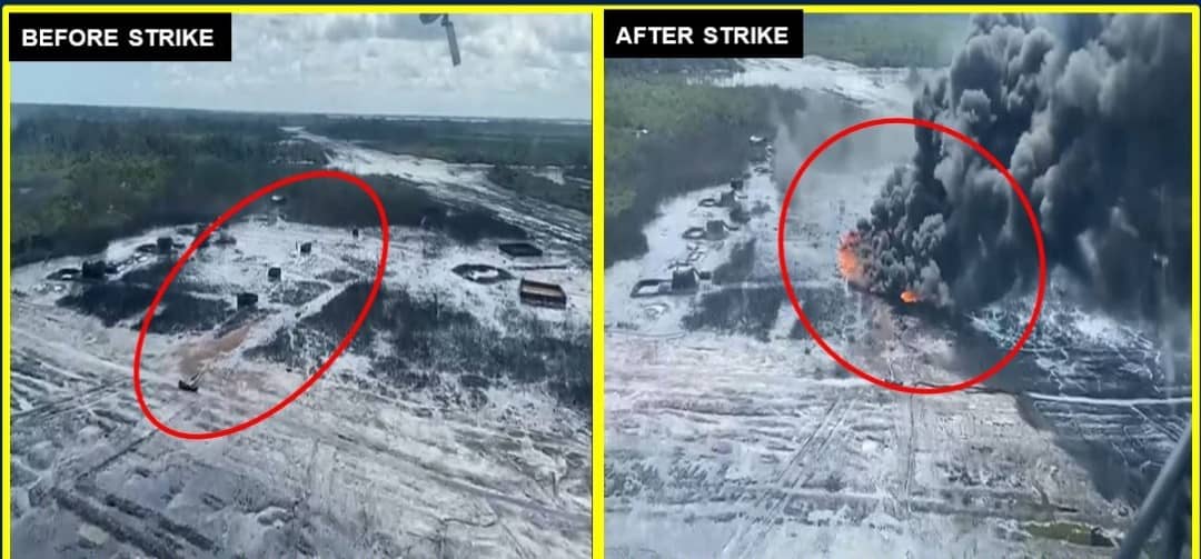 Air strikes destroy over 30 oil refining sites in Rivers