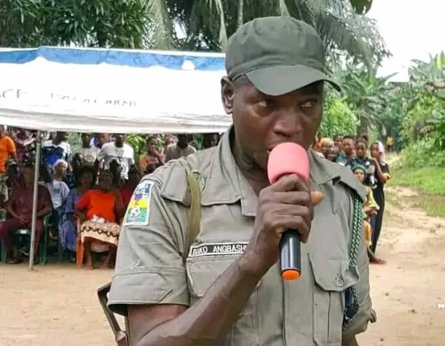The slain DPO of Ahoada Division of Rivers Police Command, Bako Angbashim,