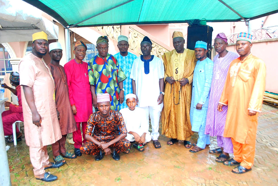 Guests at the 8th day Fidau of Late Madam Rafatu Oyebamiji in Ibadan