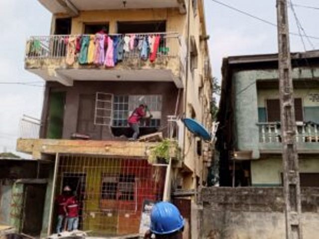 Lagos begins demolition of eight high-rising buildings on Lagos Island, Mushin