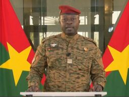 Captain Ibrahim Traoré head of Burkina Faso junta