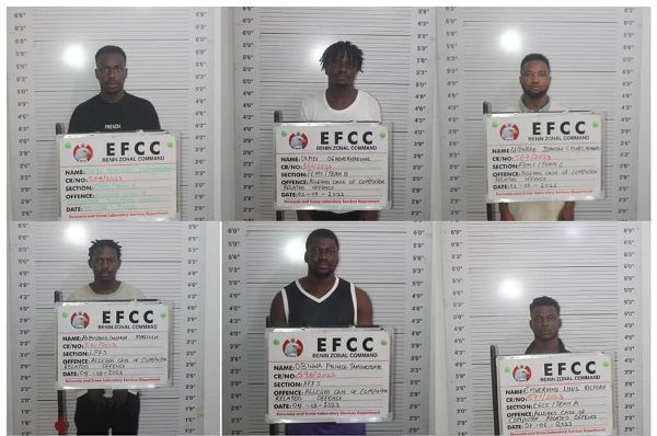 15 Internet fraudsters jailed in Edo, forfeit five exotic cars