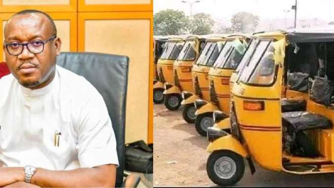 Chairman of Ikwerre LGA of Rivers, Samuel Nwanosike, bans operation of commercial tricycles, popularly called "Keke Napep" over insecurity