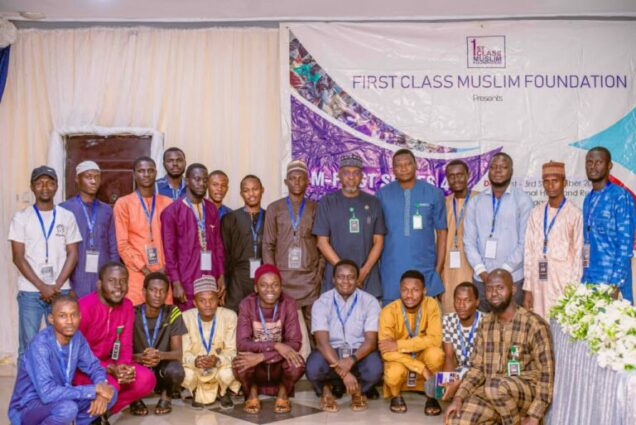 The first-class graduates from some Nigerian universities and facilitators of the  three-day leadership training programme organised by M-First Series.