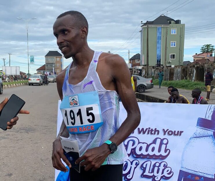 Kenyans athletes outshine others in the 10KM Abeokuta City marathon held to mark the 80th birthday of Oba Micheal Adedotun Gbadebo lll