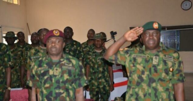 Major General Sunday Igbinomwanhia at the launch of Operation Planning cadre