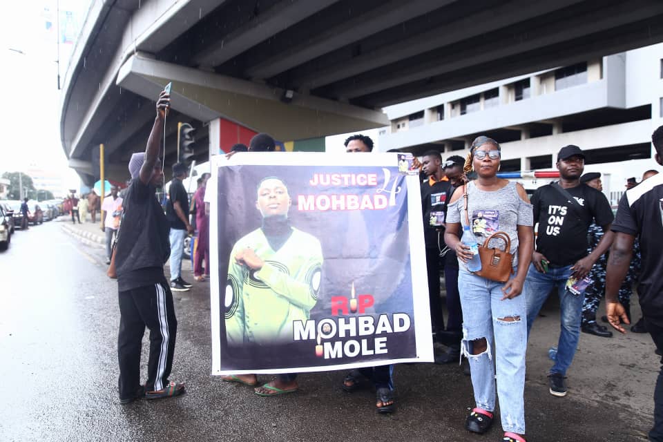 Youths protest over Mohbad's death