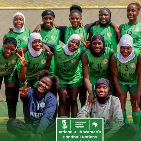 Nigeria's U-18 Handball team