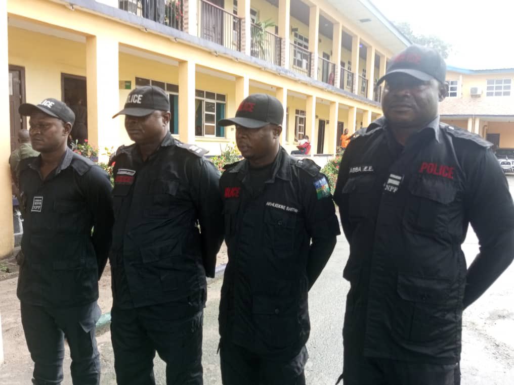 Four policemen caught in viral video assaulting woman arrested in Rivers