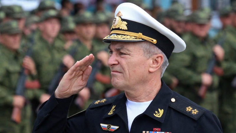 Vice Admiral Victor Sokolov killed by Ukraine's missile in Crimea